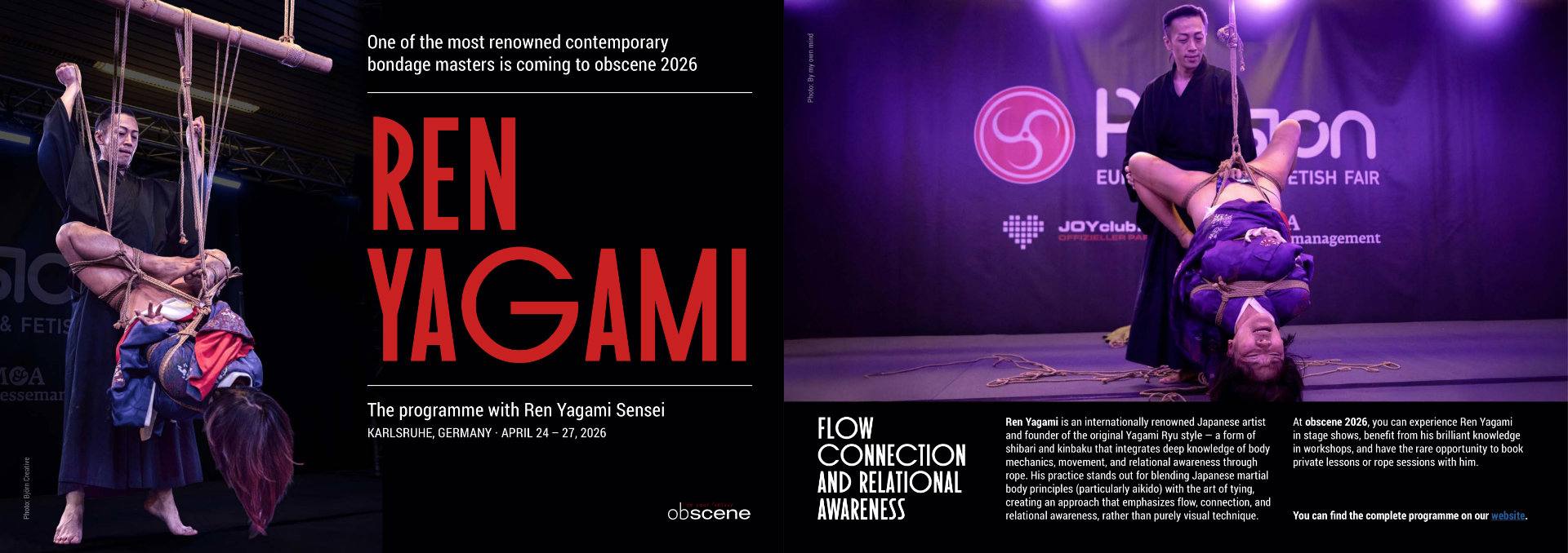 Ren Yagami – Performances & Workshops - obscene Messe